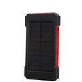 Cncool, водонепроницаемый Солнечный внешний аккумулятор, 20000 мА/ч, двойной USB внешний полимерный аккумулятор, зарядное устройство, уличный светильник, внешний аккумулятор Ferisi