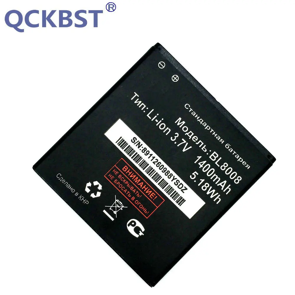 Новый Сменный аккумулятор 1400 мАч для Fly BL8008 FS401 батарея|battery for|battery for flybatteries batteries |