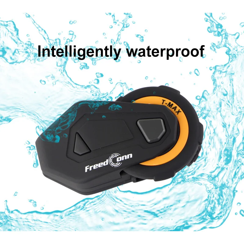 FreedConn сабвуфер динамик мотоциклетный шлем bluetooth Водонепроницаемый