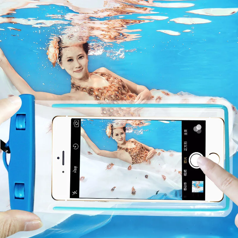 Светящийся водонепроницаемый чехол для iPhone 6 S X 7 8 Plus 6Plus 7Plus Huawei P8 P9 P10 P20 Mate 10 Pro Lite