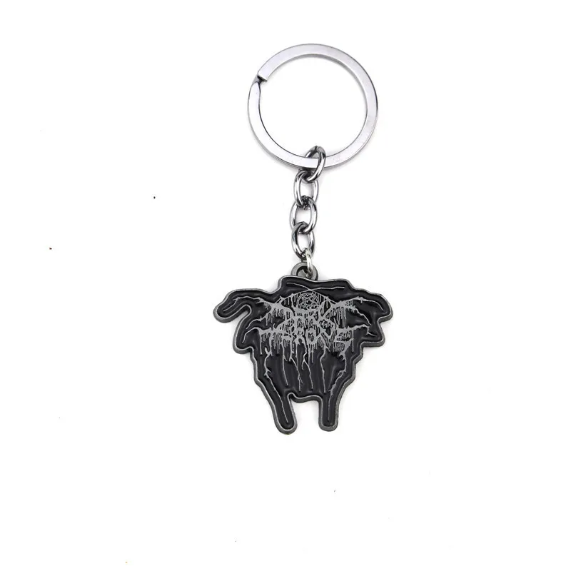 Рок-группа guns N' Roses брелок металлическая фигура подвеска брелок - Цвет: Silver
