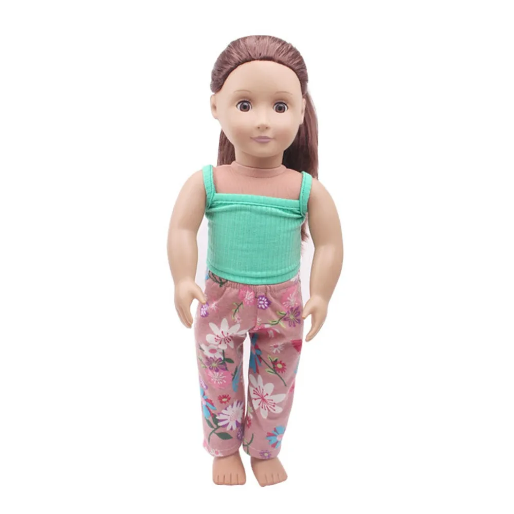Clothes&ampPants For 18 inch Dresses Clothing for American Girl &amp Boy Dolls Logan Doll the United States girls doll clothing | Игрушки и