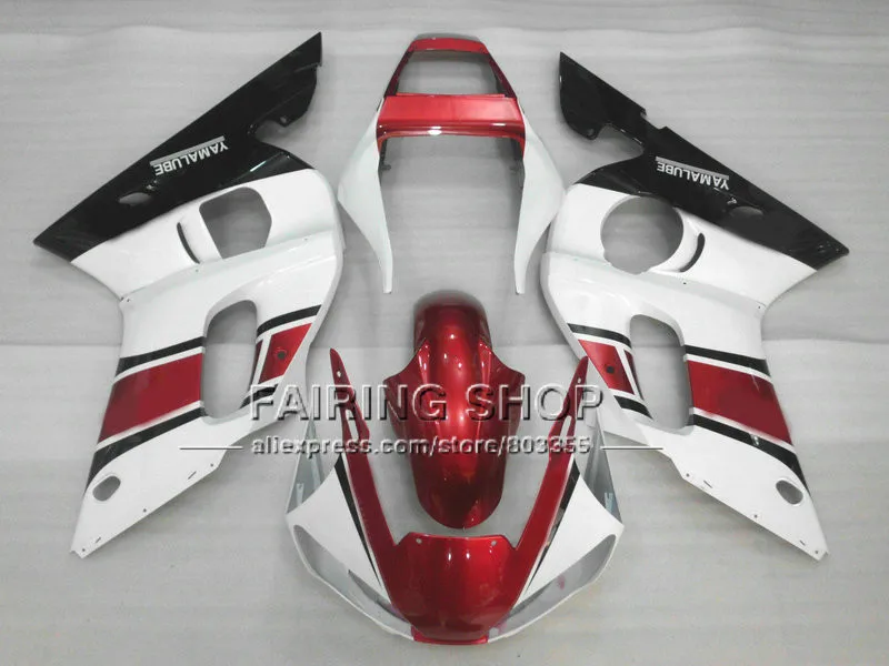 D6EF серебряные черные Обтекатели комплекты для YAMAHA YZFR6 1998 1999 2000 2001 2002 на заказ YZF R6 98