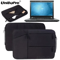 unidopro multifunctional sleeve briefcase hangbag for lenovo thinkpad t420 14 laptop core i7 2640m mallette carrying bag cover