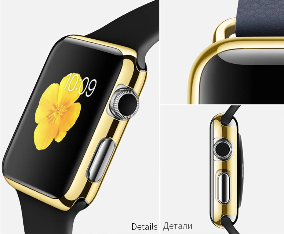 Оригинальное Беспроводное зарядное устройство HOCO PC защитный чехол для Apple Watch, версии 4/3/2/38/40/42/44 мм Роскошный кожаный чехол с покрытием в виде ракушки
