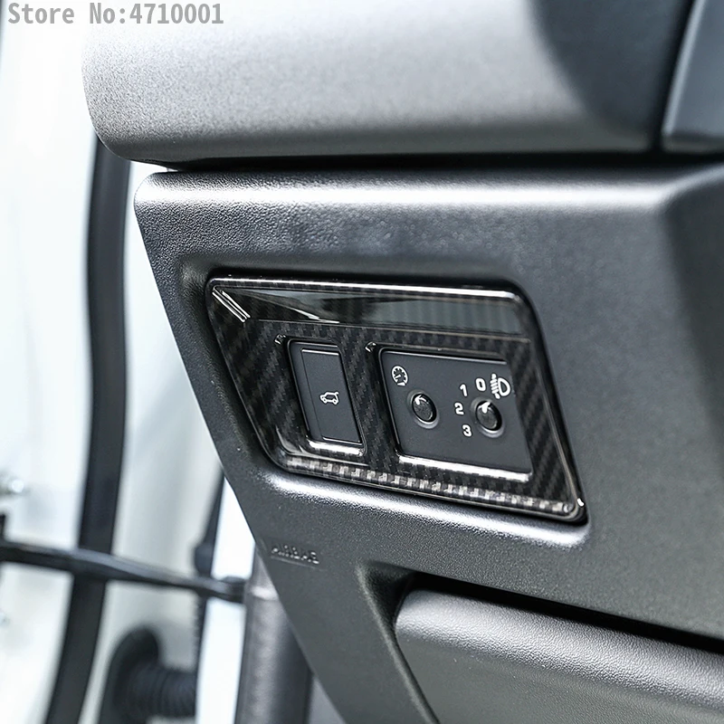 АБС-пластик хром авто Интерьер Хвост кнопки дверного переключателя рамка Крышка