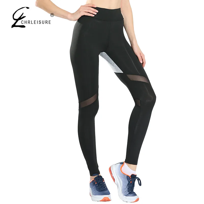 CHRLEISURE модные сетчатые леггинсы с сердечками женские эффектом пуш ап