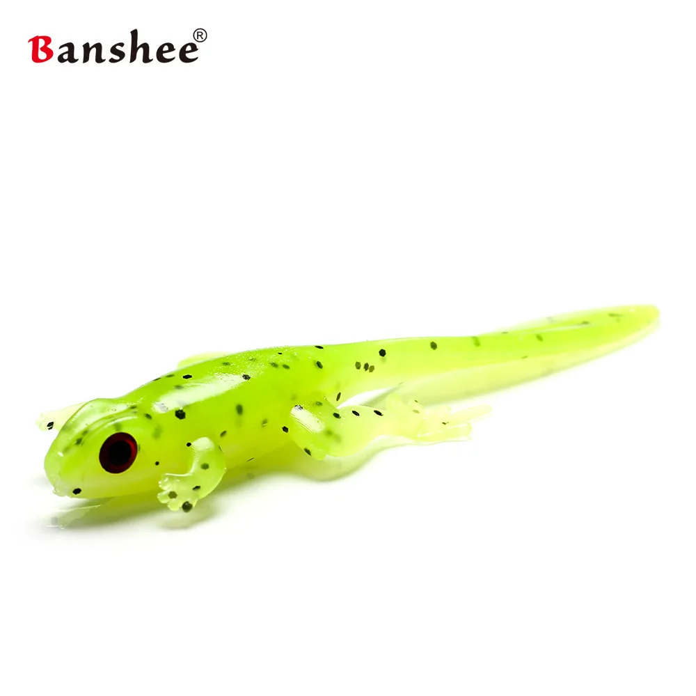 Banshee 3 8 г/80 мм Мягкая приманка шт./партия Силиконовые Поддельные приманки бас
