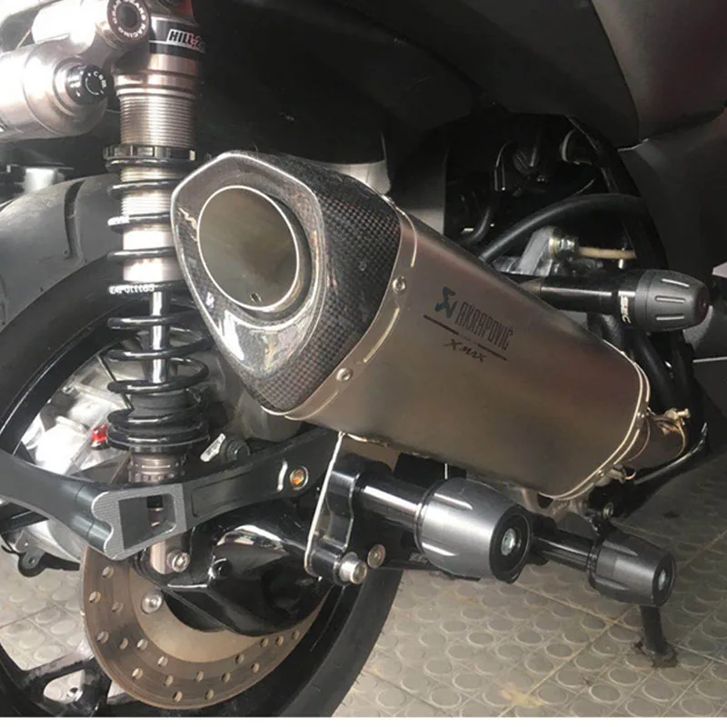 Подходит для YAMAHA NMAX 125 N MAX 155 15 19 XMAX 250 X 300 400 18 Краш колодки выхлопные Ползунки