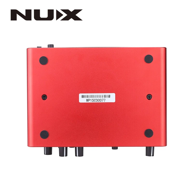 NUX UC 2 мини порт USB аудио интерфейс XLR 6 35 мм вход выход для микрофона MIDI инструмент