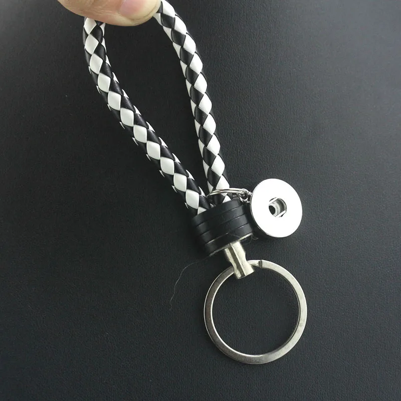 Женский металлический брелок K215 из искусственной кожи с 1 Кнопкой|keyring keychain|keychain