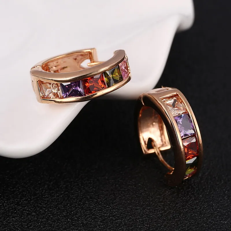 Высококачественные модные серьги Hesiod для вечевечерние Разноцветные из