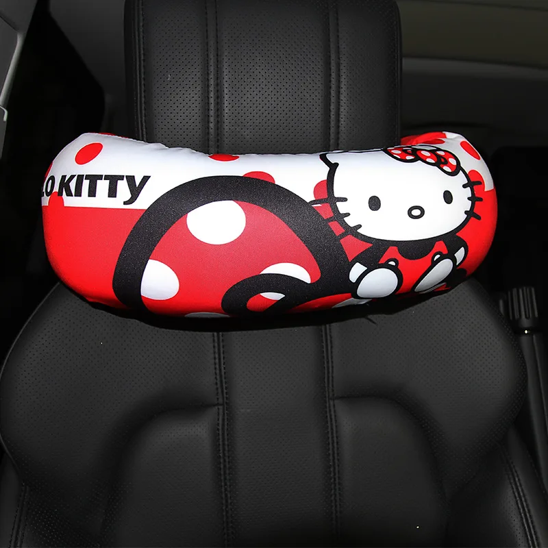 1 шт. Автомобильная подушка Kitty Cat Автомобильная подушка для шеи на сиденье Универсальная автомобильная подушка для шеи в автомобиль подголовник подушка под поясницу подушка автомобильные аксессуары