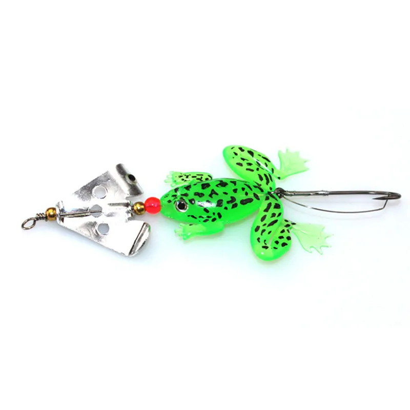 1 шт. мягкая резиновая в виде лягушки рыболовная приманка 8 см 6 2 г басовая снасть