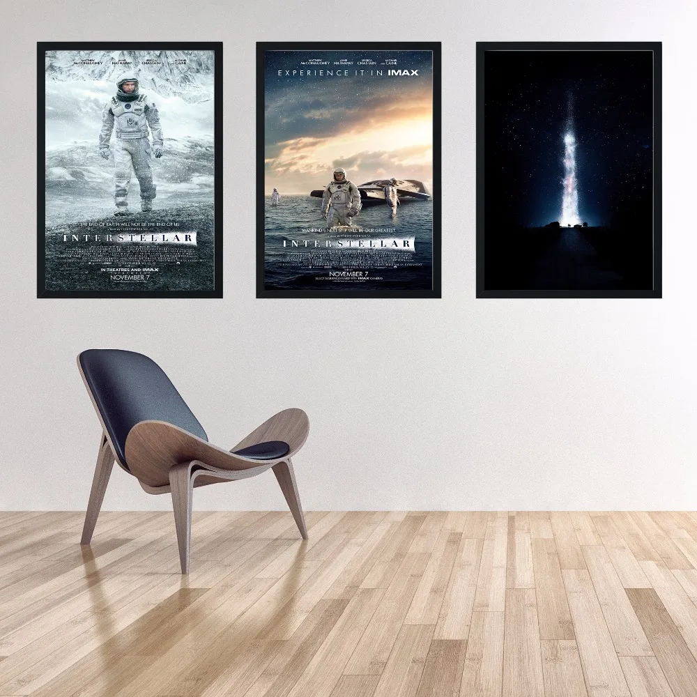 Decoration HD Posters Living Room Wall Interstellar On Canvas Home Art Pictures Painting Reying Movie canvas painting K105 | Дом и сад