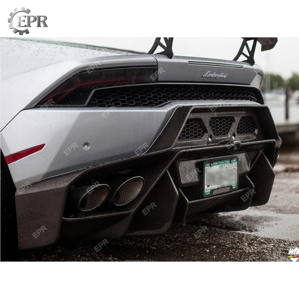 Бампер и диффузор Vorsteiner из углеродного волокна для Huracan LP610 LP580 Vors комплекты