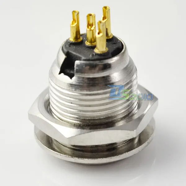 Высокое качество 4 pin мужской мини XLR Аудио Микрофон шасси крепление TB4M матч TA4F Q-G