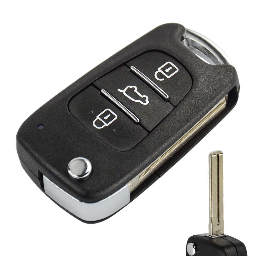 OkeyTech новая модель откидной Складной Корпус автомобильного ключа дистанционного
