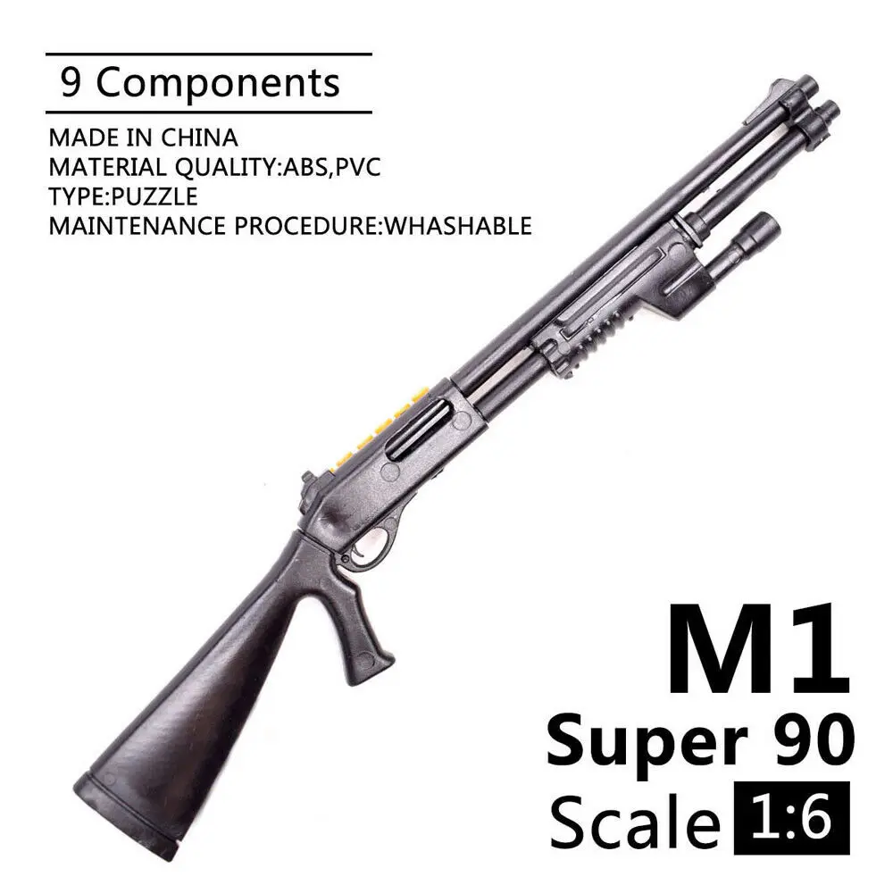 1:6 модель оружия Бенелли M1 Super 90 Shot Gun сборки игрушки Пазлы Строительные кирпичи