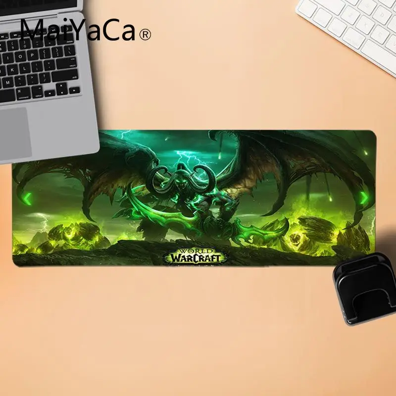 MaiYaCa Новый Печатный Большой Коврик для мыши World of warcraft ПК компьютерный коврик
