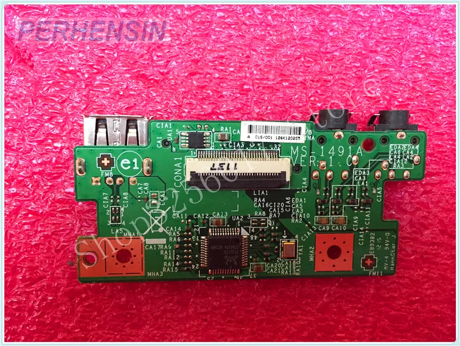 

FOR MSI GE40 X460DX USB AUDIO SD READER BOARD MS-1491A MS-1491