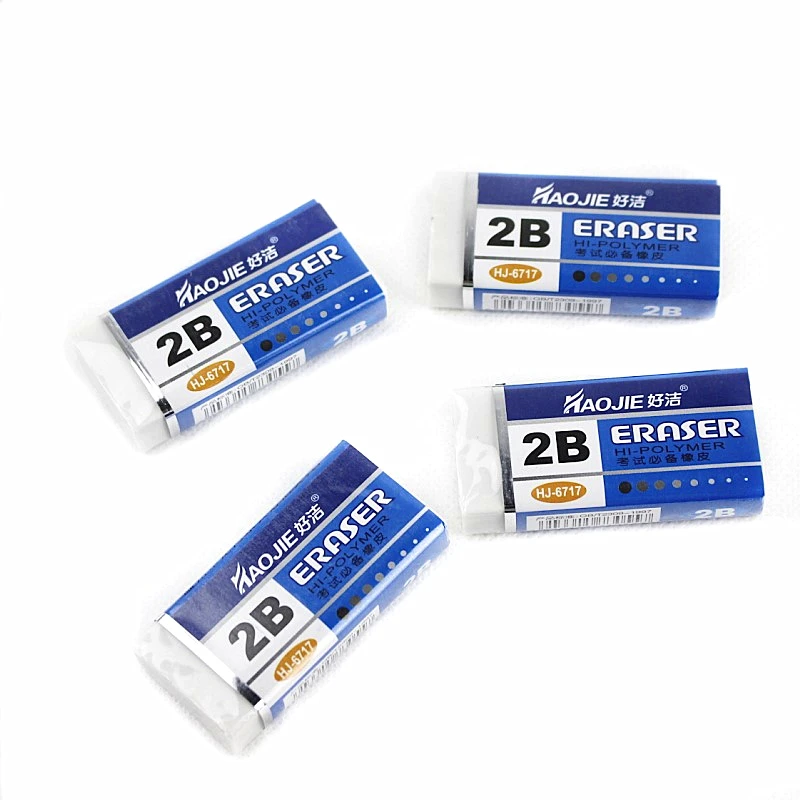 1pcs 2B Pencils Eraser Advanced Sketch Drawing Rubber pencil eraser-Art Artist student stationery | Канцтовары для офиса и