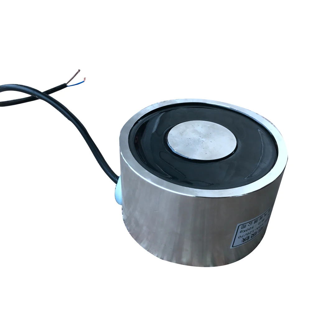 Магнит на присоске 500 кг Dc 12 В 24 В|magnet magnet|cylindrical magnetplate magnet |