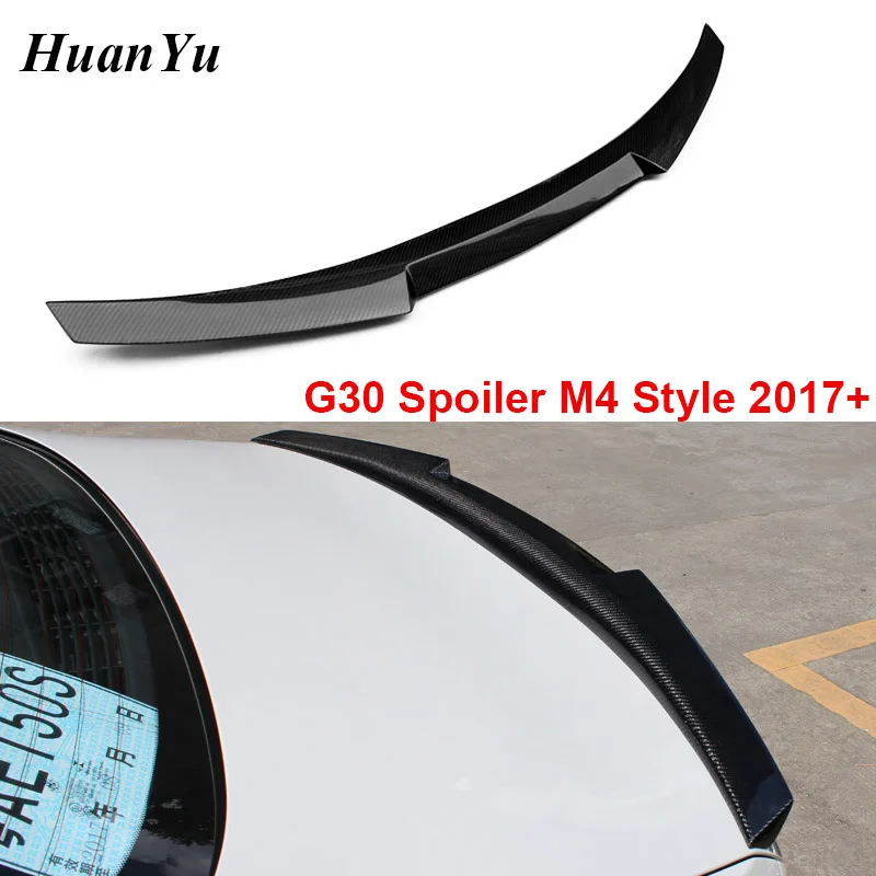 G30 F90 M5 углеродное волокно M4 стильный спойлер с удлиненным хвостом для BMW 5 серии 4