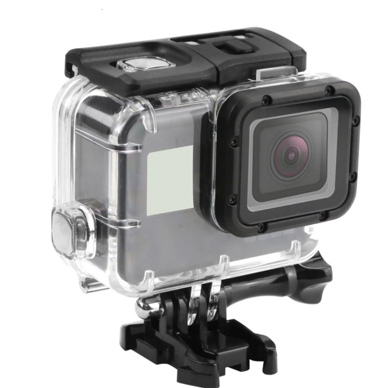 Elitooop водонепроницаемый чехол для камеры Gopro Hero 5 6 Black Edition с базовым креплением