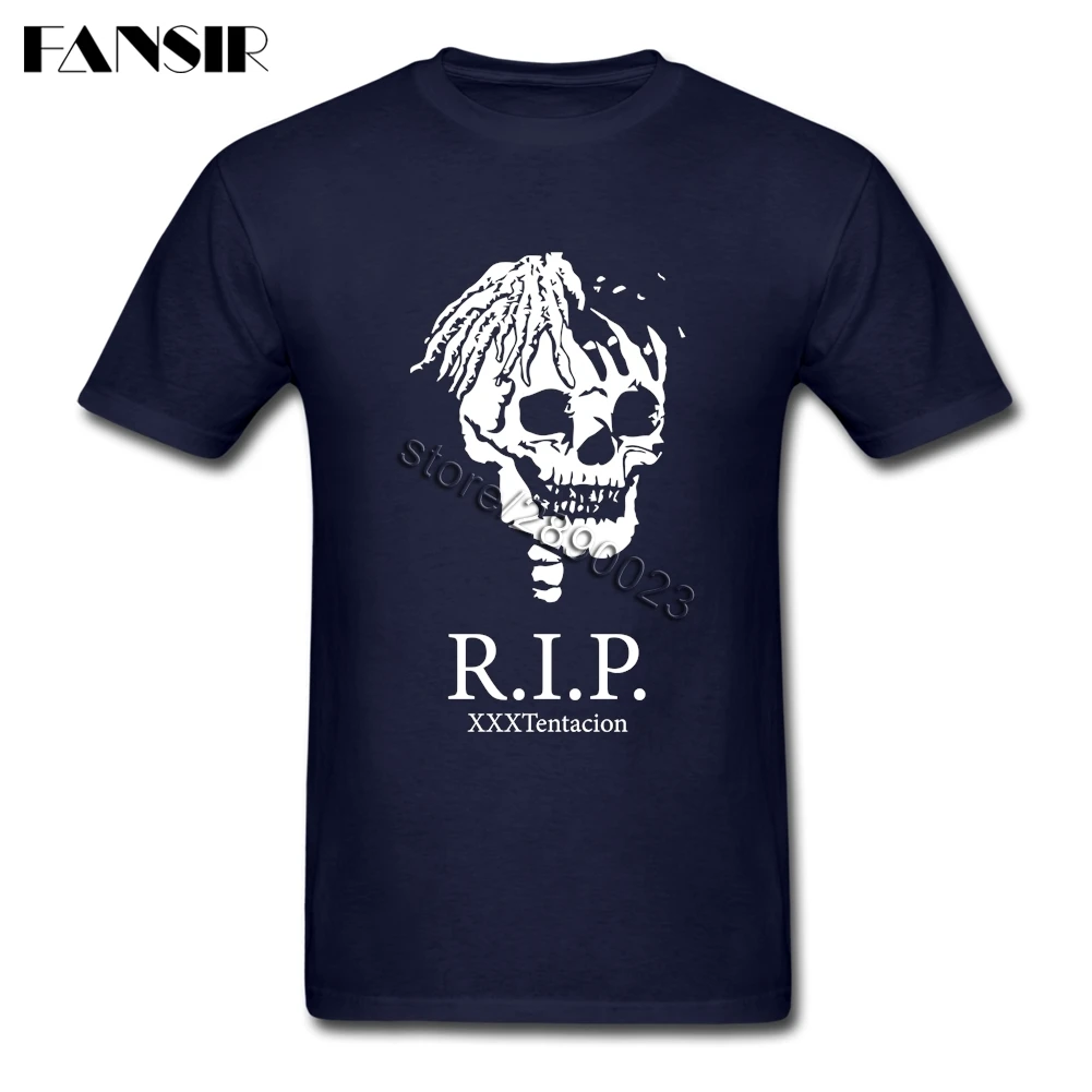 Р. И. П. XXXTentacion Camisa новые разработки Для Мужчин's футболки короткий рукав 100%