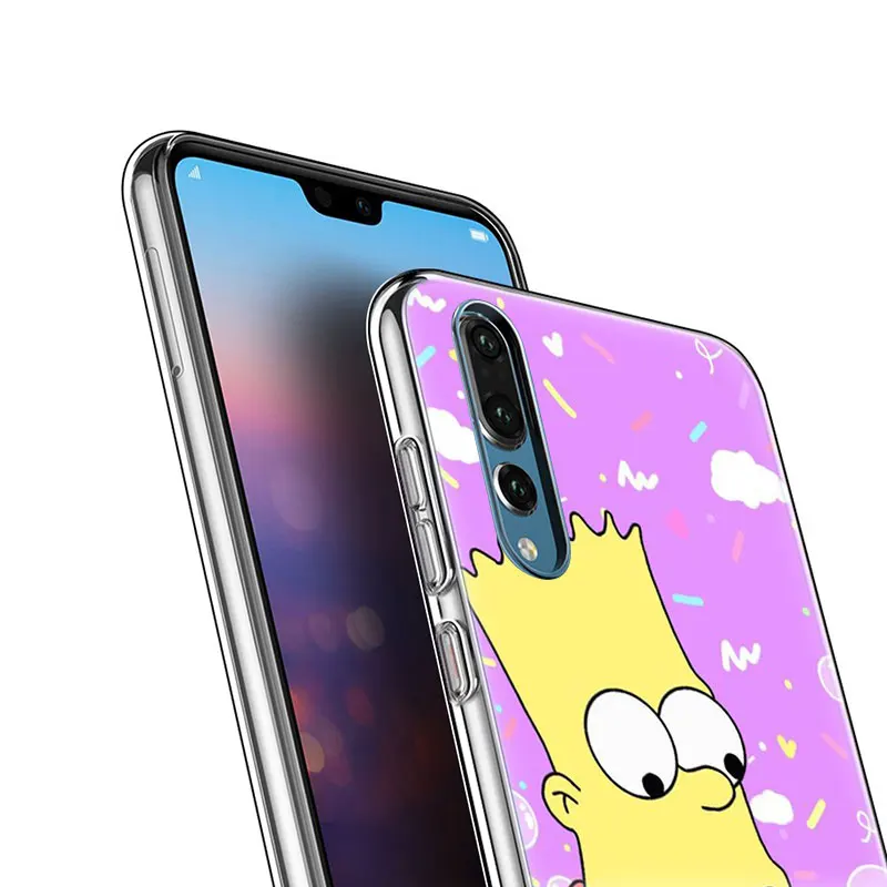 Homer Simpson Мягкий силиконовый чехол для телефона huawei P30 P20 Pro P10 P9 P8 Lite P Smart Z Plus NOVA 3 3i Модный чехол
