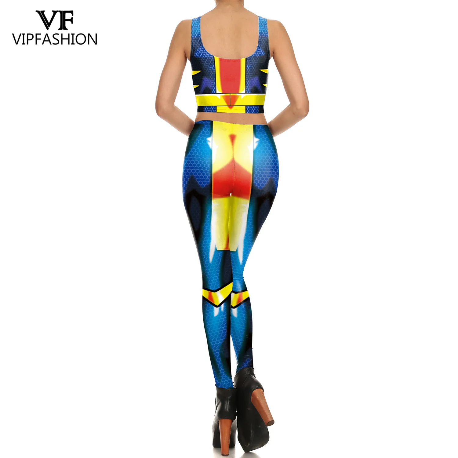 VIP модная новинка Marvel супергерой X-men Rogue косплей 3D Феникс Печатный X-men Battlesuit для женщин Леггинсы Тренажерный Зал Фитнес Леггинсы