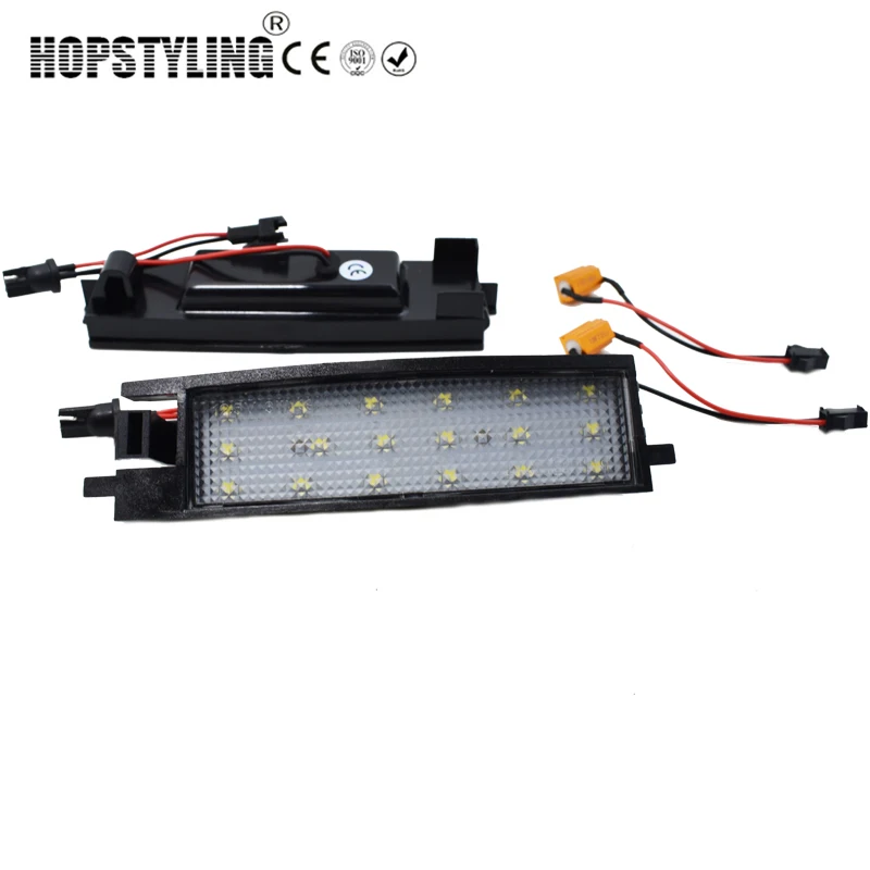 2 шт. 18SMD светодиодный номерной знак свет без ошибки для Toyota Auris RAV4 XA40 2013~ автомобильный аксессуар лампы