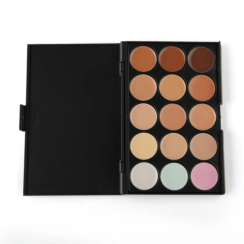 Новый набор для макияжа 15 цветов контурная Палетка тонального крема лица + 6 шт.