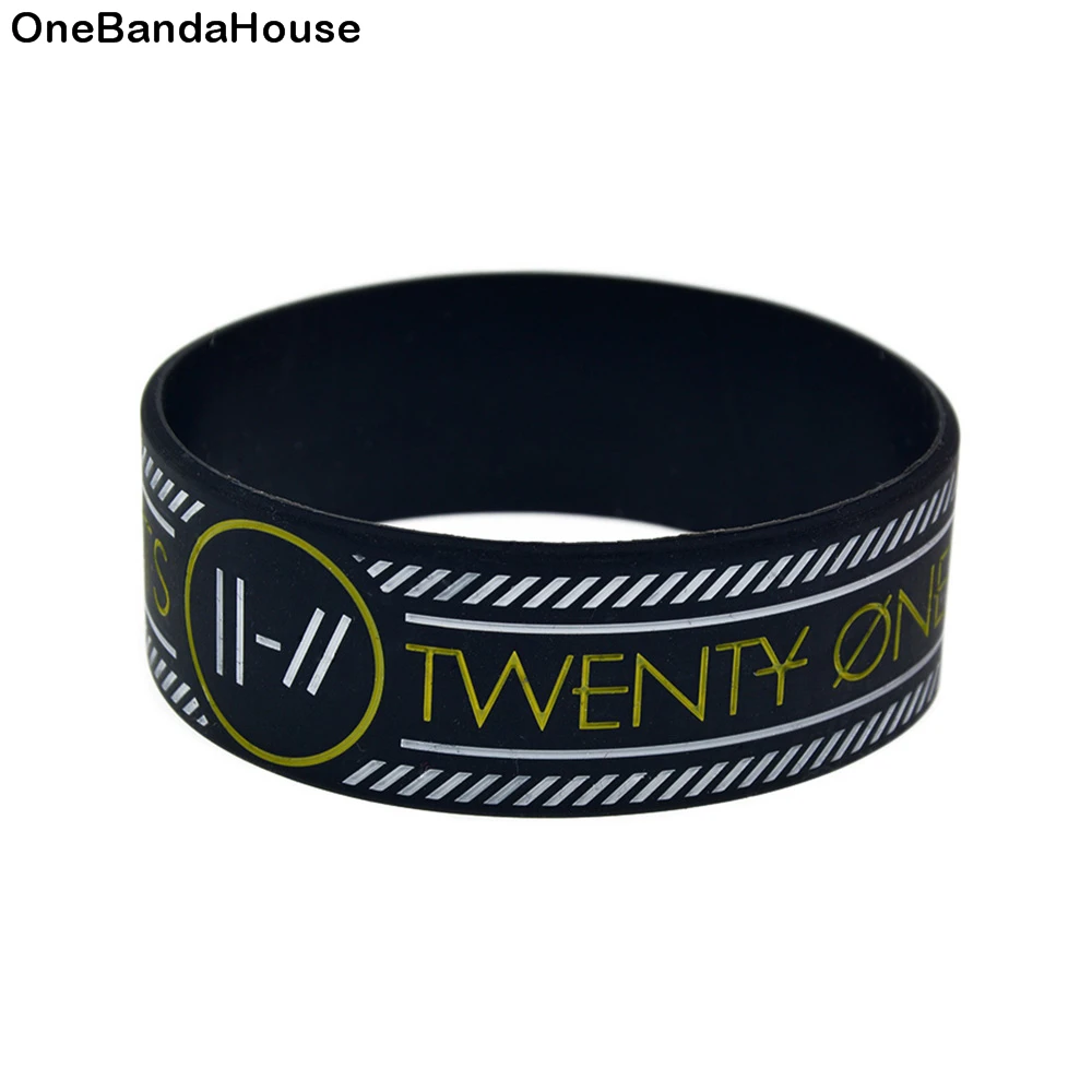 OBH 2 шт Twenty One Pilots силиконовый резиновый браслет для любителей музыки