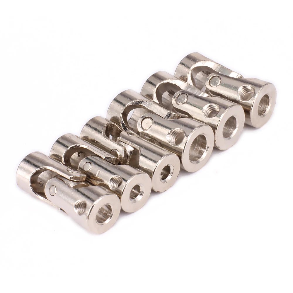 RCAWD хромированная легкая стальная универсальная муфта u-шарнир наружный диаметр 9*4*4 9*4*3 11*6*6 11*5*4 11*5*5 RC Запасные части для гусеничных лодок