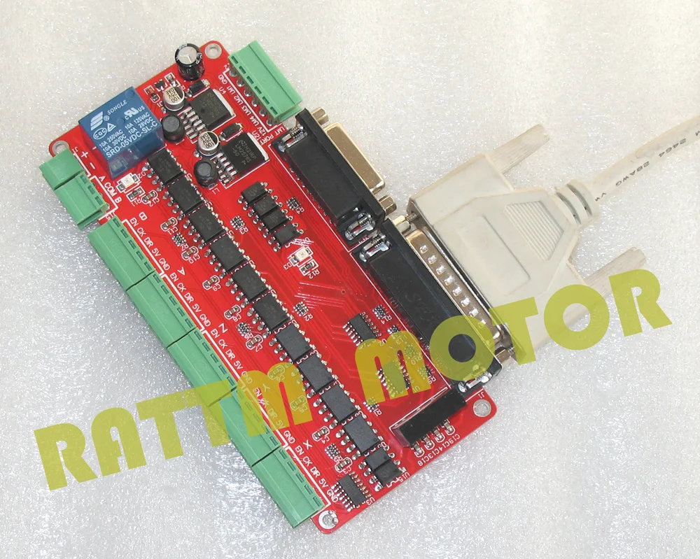 New products !!! 5 axis CNC Breakout board interface adapter board V8 type with optical coupling