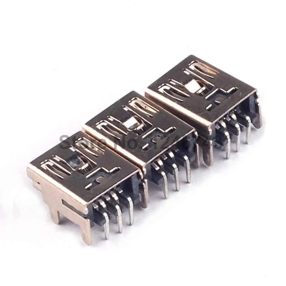 20 шт. мини коннектор DIP Type Mini USB 5 PIN Socket 90 Socket|socket holder|socket 604socket system |