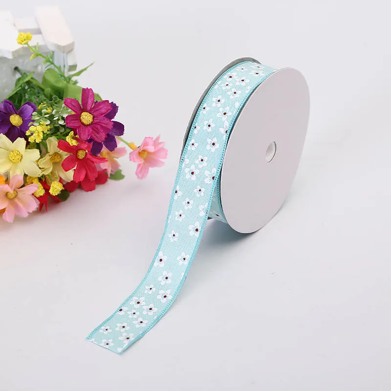 DIY Clothing Supplies Ribbon 2.5cm Denim Small Circle Hairpin Sewing Cotton Fabric Commemorative Matching Decorative | Дом и сад