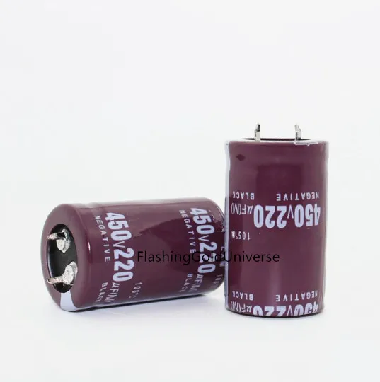 10 шт./лот, электролитные конденсаторы, 450V 220 мкФ 220 мкФ 450V 25*40, 30*30 мм фильтр конденсатор с алюминиевой крышкой,, лучшее качество