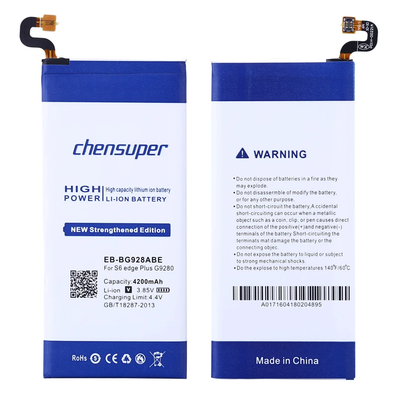 Chensuper 4200 мАч EB BG928ABE батарея для Samsung GALAXY S6 edge Plus G928T G928V G928S G9280 G928F G928A G928P Edge +
