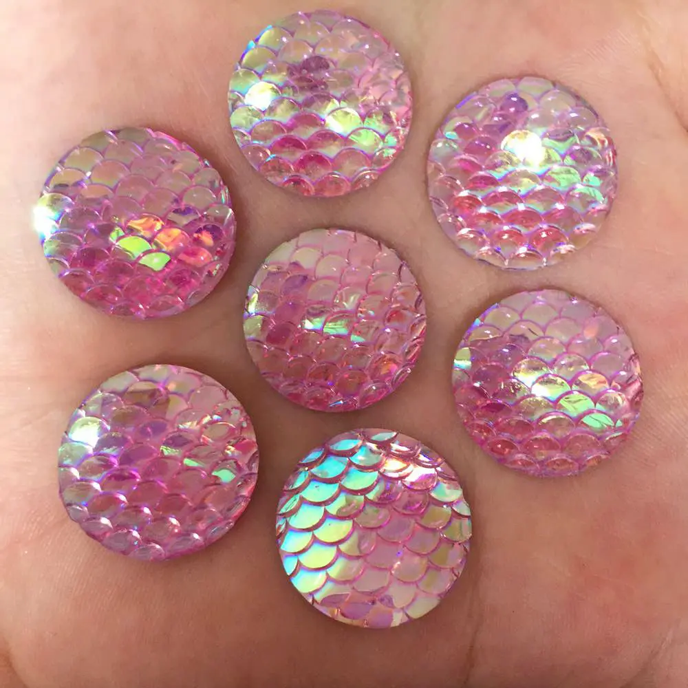 10 шт. детские круглые украшения из смолы 20 мм | Украшения и аксессуары