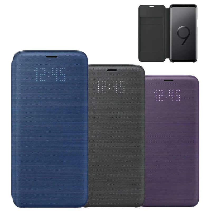 Светодиодный чехол для samsung Smart Cover чехол для телефона samsung Galaxy S9 G9600 S9+ S9 Plus G9650 S9Plus
