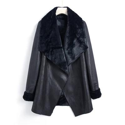 black Aorice QY801 новые модные женские пальто и куртки осень весна длинное пальто Верхняя одежда Повседневная Верхняя одежда коричневый черный цвет - Цвет: black