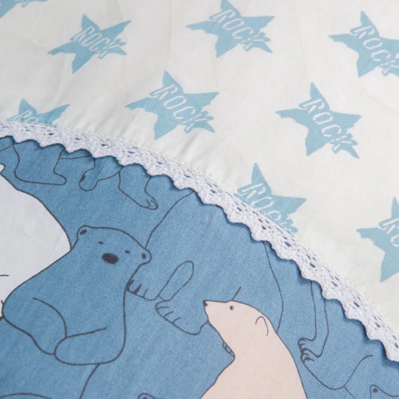 

Fashion Baby Bedding Quilt Pillow Mattresses Sheets Bumpers Home Baby Travel Bed Cartoon Blanket Cradle Bed Throw Bed Cover