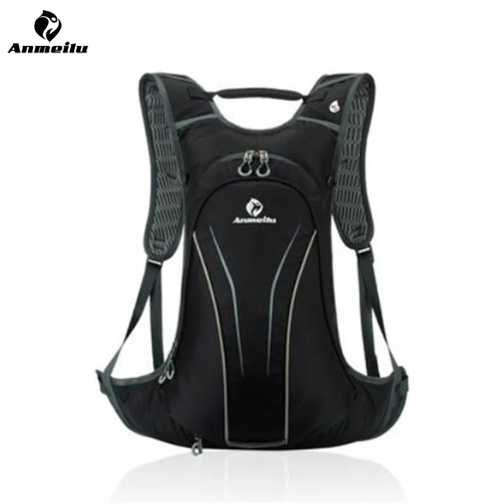 

ANMEILU outdoor Backpack Running Bicycle Backpack RWaterproof Sports Bags Camping Hiking Climbing Optional Water Bag