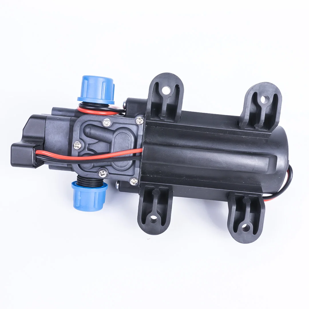 DC 24 V 60 W 130PSI 5L/Min водяной мембранный самовсасывающий насос высокого давления сельскохозяйственный Электрический водяной насос Автомойка спрей