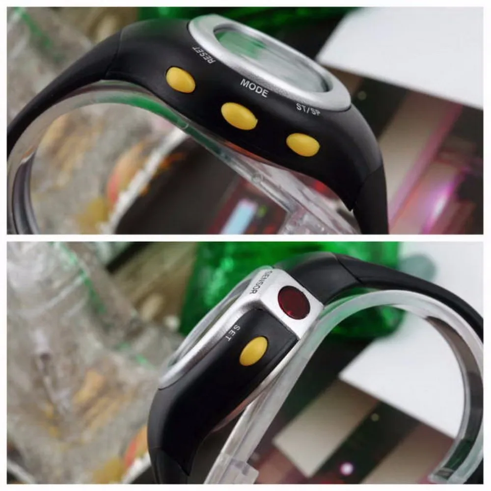 Цифровые наручные часы для занятий спортом в тренажерном зале фитнес-часы с