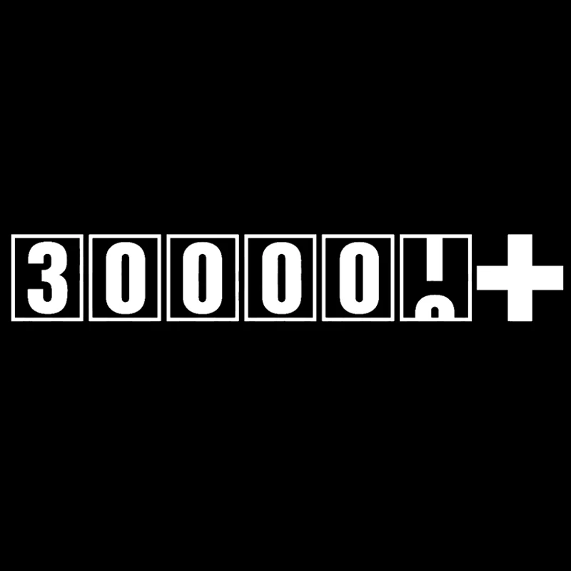 HotMeiNi наклейка для автомобилей JDM 300000 + Illmotion Illest с высоким пробегом на бампер окно