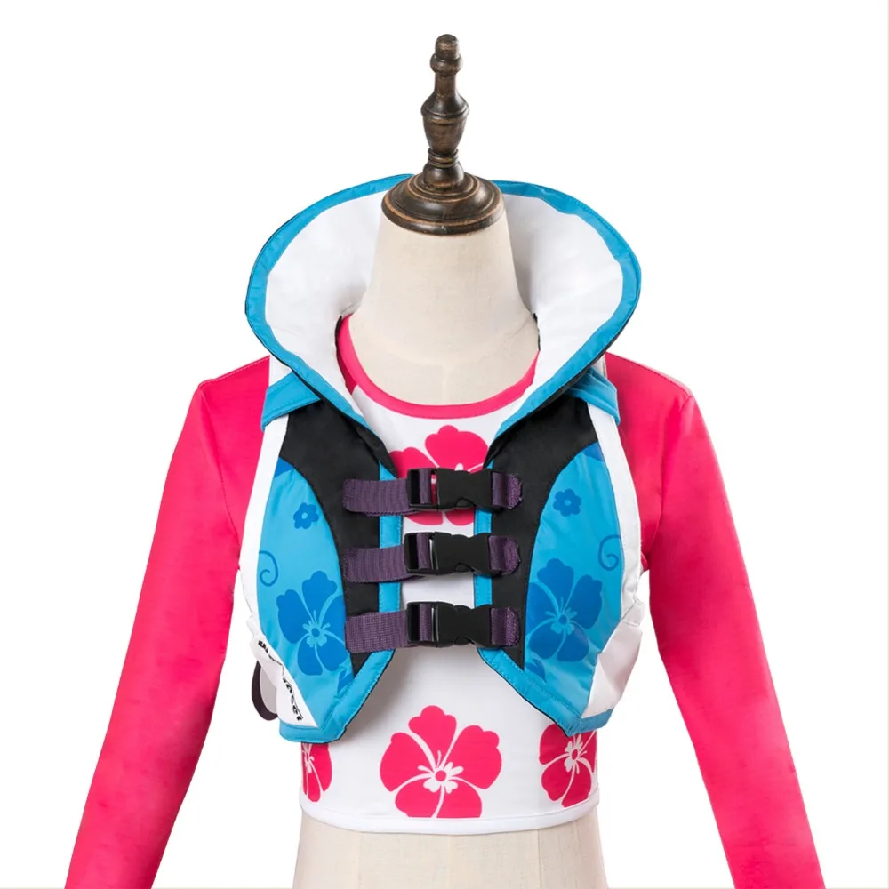 Костюм для косплея OW Cosplay D.VA DVA Hana Song костюм девочек Waveracer Skin наряд костюмы на